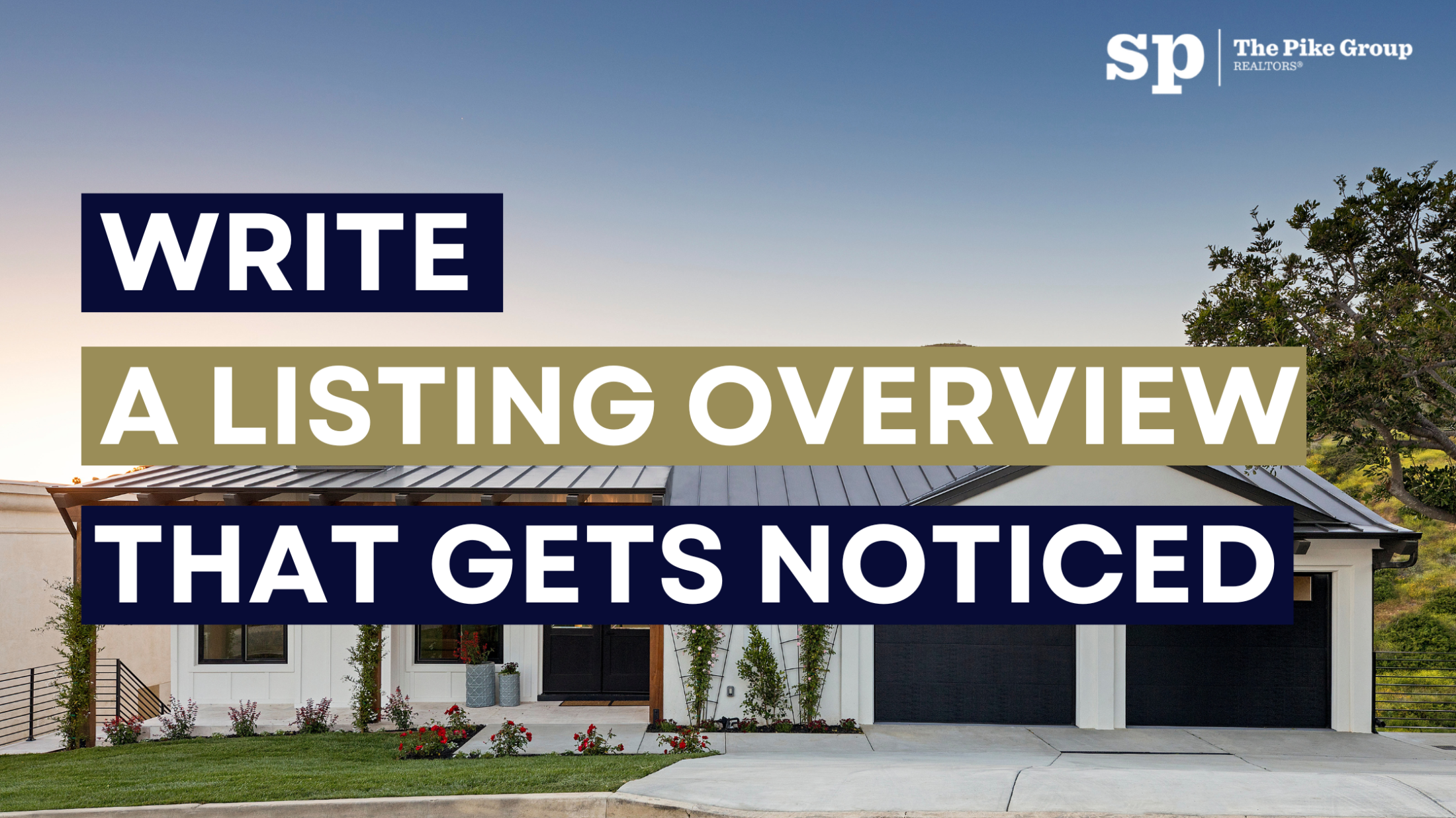 How to Write a Listing Overview That Gets Noticed